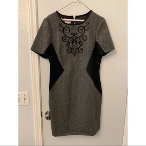 NWT Grey sheath dress size 8